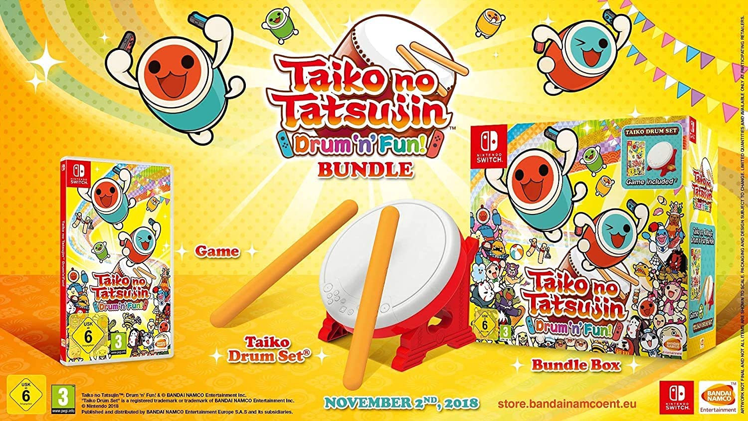 Taiko no Tatsujin: Drum 'n' Fun! Collector's Edition - Nintendo Switch - Image 2